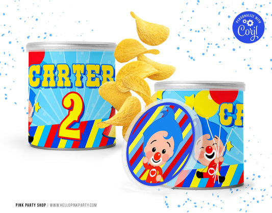 PLIM PLIM PRINGLE WRAPPERS LABELS EDITABLE TEMPLATE