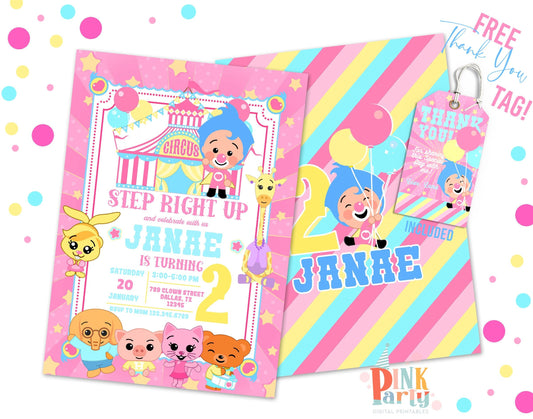 PLIM PLIM EDITABLE TEMPLATE INVITATION