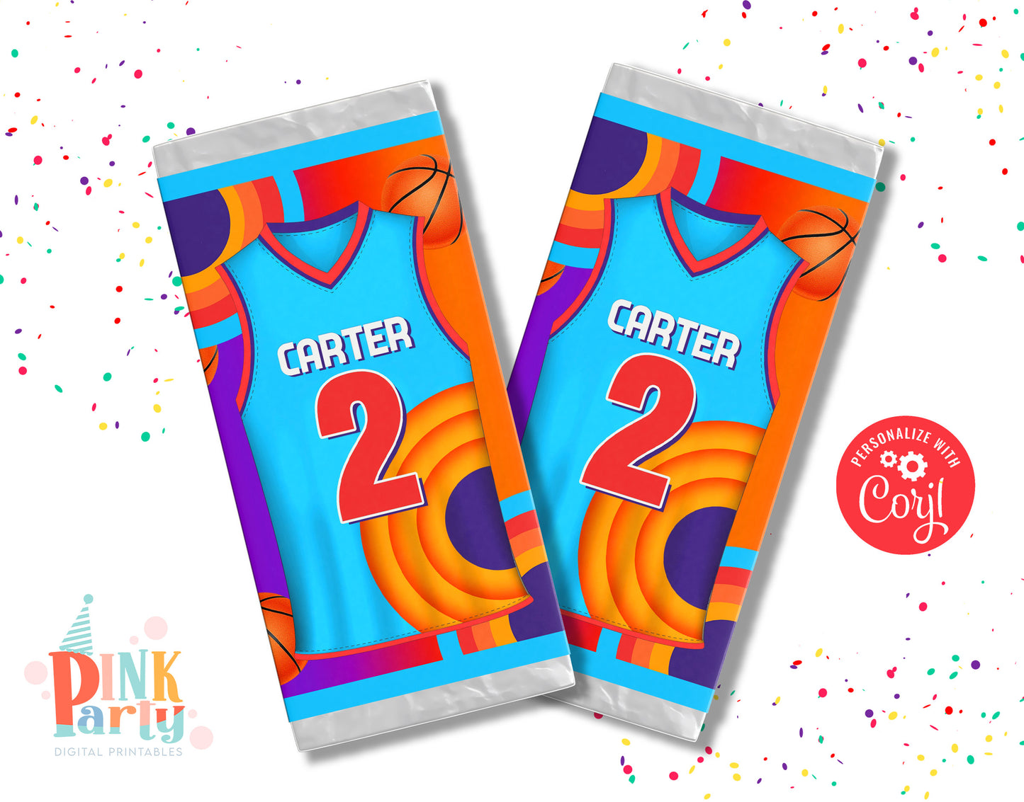 SPACE JAM EDITABLE PRINTABLE PARTY BUNDLE