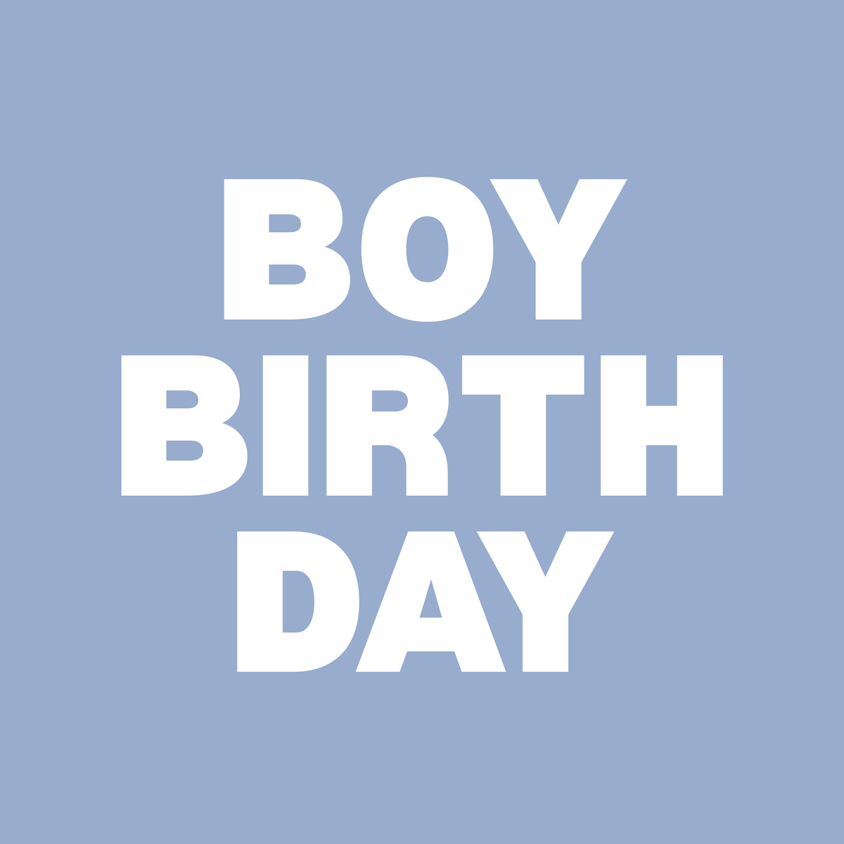 Boy Birthday Party Printables