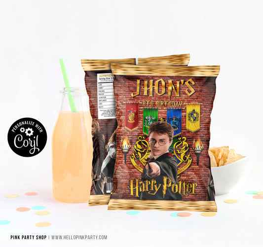HARRY POTTER CHIP BAG WRAPPER DESIGN