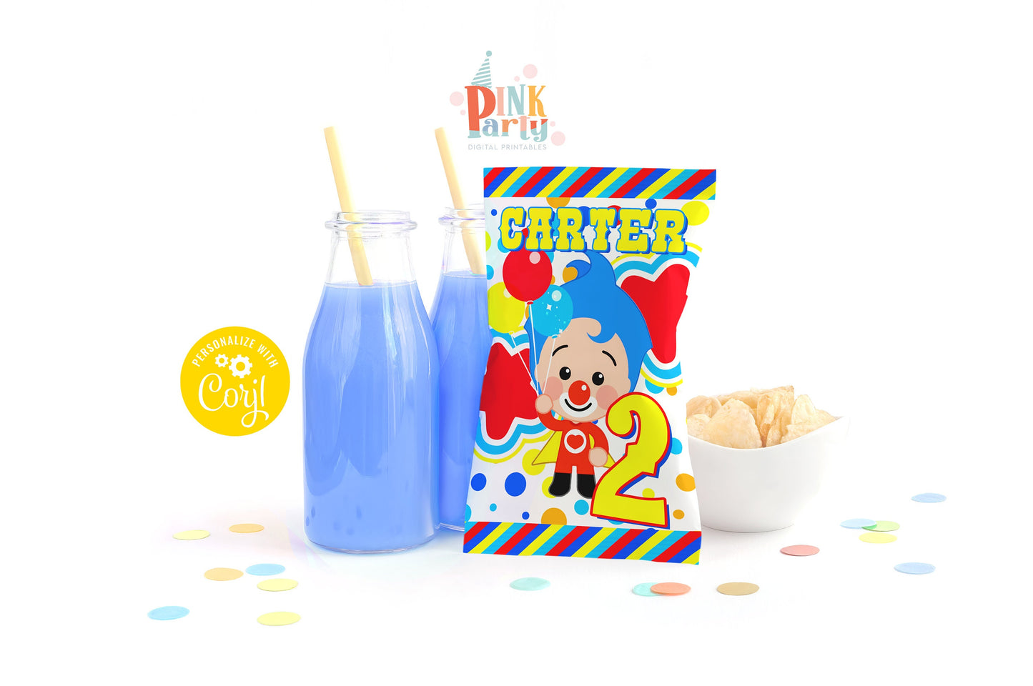PLIM PLIM CHIP BAG EDITABLE TEMPLATE WRAPPER