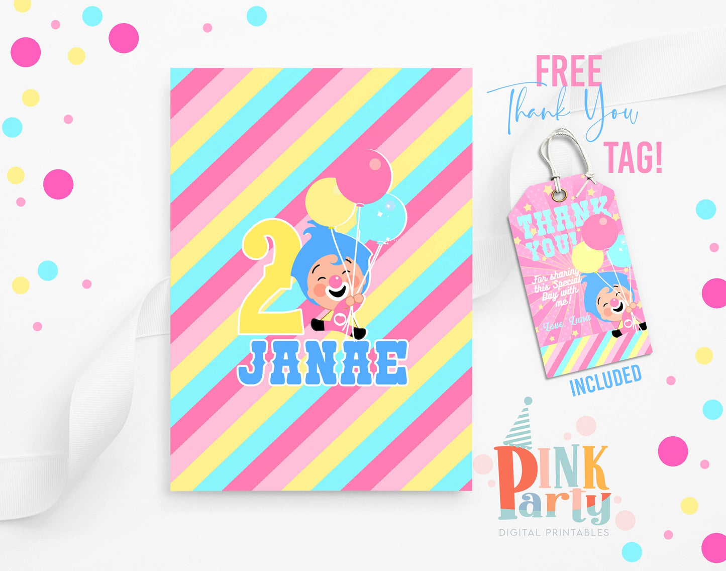 PLIM PLIM EDITABLE TEMPLATE INVITATION