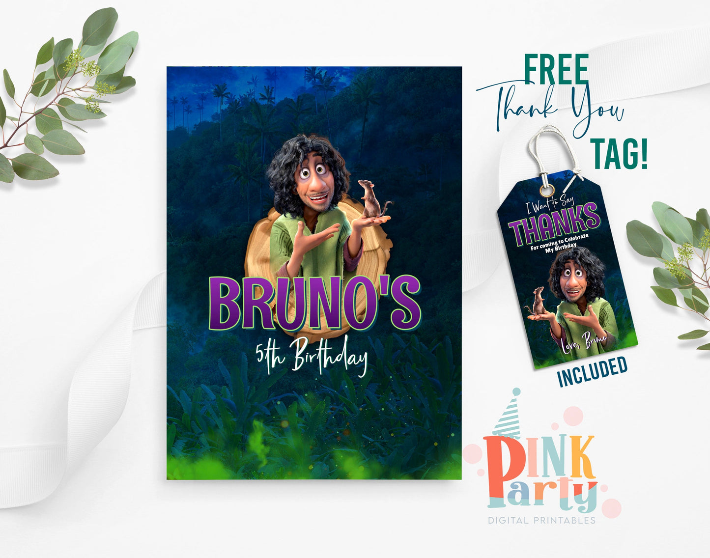BRUNO EDITABLE TEMPLATE INVITATION
