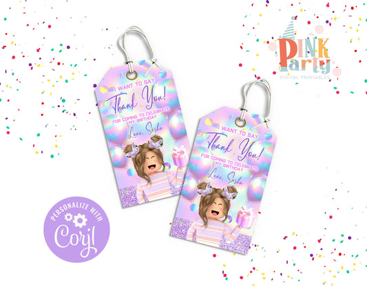 ROBLOX FAVOR GIFT TAGS PRINTABLE EDITABLE TEMPLATE