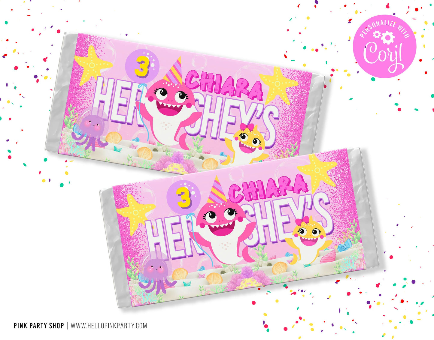 Kids Birthday Party Bundle Kit, Template Printable, kids Birthday chip bag, kids Editable labels, printable wrapper, editable favors